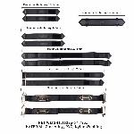 Фіксатори рук та ніг для ліжка LOCKINK BDSM Adjustable Bed Restraint Kit - мініатюра 11