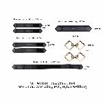 Фіксатори для рук та ніг LOCKINK Leg Spreader Strap - мініатюра 2