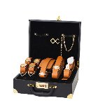БДСМ-набір LOCKINK Moonlight Treasure Chest - Brown Set - мініатюра 1