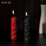 БДСМ-свічки LOCKINK SEVANDA Fetish Drip Candles Set, 2 шт, низькотемпературні, шкребок у комплекті - мініатюра 5