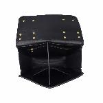 Сумка-трансформер для зберігання секс-іграшок LOCKINK Detachable JK Bag, чорна, ПВХ - мініатюра 3