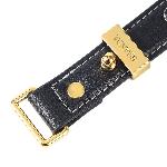Нашийник з повідцем LOCKINK SEVANDA Love Heart Butterfly Leather Collar Set, чорно-рожевий, з бантом - мініатюра 4