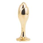 Металева анальна пробка Кролячий хвост LOCKINK SEVANDA White Bunny-Tail Anal Rose-shape Plug - мініатюра 5