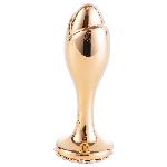 Анальна пробка з флогером LOCKINK SEVANDA White Pony-Tail Anal Rose-shape Plug - мініатюра 5