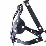 Портупея на грудь LOCKINK SEVANDA Queen Chest Harness with Removable Bra, чорна, зі знімними пестис - мініатюра 6