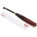 Флогер LOCKINK SEVANDA Red & Black Braided Tail Flogger, червоно-чорний, хвости з вузликами - мініатюра 6