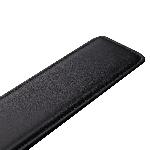 Паддл LOCKINK SEVANDA Braided-handle Spanking Paddle, чорно-червоний, гладенький, з плетінням на ручці - мініатюра 8