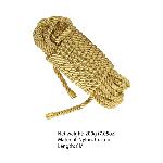 Мотузка для шибарі LOCKINK SEVANDA Shibari Pratice Rope, золотиста, 8 м, нейлон+бавовна - мініатюра 2