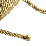 Мотузка для шибарі LOCKINK SEVANDA Shibari Pratice Rope, золотиста, 8 м, нейлон+бавовна - мініатюра 4