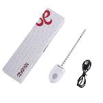 Уретральний зонд LOCKINK SEVANDA Vibrating & E-stim Metal Urethral Sounding - White - мініатюра 5