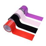 Скотч для бондажу LOCKINK SEVANDA Electrostatic Tape, чорна, 16 м - мініатюра 4