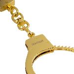 Наручники LOCKINK Pretty-sub Handcuffs, золотисті, металеві, можна відкрити без ключа - мініатюра 10