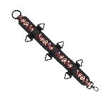 БДСМ-набір LOCKINK The Flowering Serpent Bondage Set, чорний, з малюнком у вигляді змій, 12 предметів - мініатюра 10