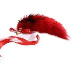 Анальна пробка з хвостом лисиці LOCKINK SEVANDA Red Vixen Set with Pear-shape Plug - мініатюра 5