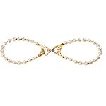 Перлинний набір для фіксації LOCKINK Pearl Bondage & Restraint Set, наручники, поножі, повідець - мініатюра 8