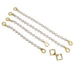 Перлинні наручники та поножі LOCKINK Pearl Handcuffs & Anklecuffs - мініатюра 8