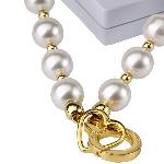Перлинний нашийник з повідцем LOCKINK Pearl Collar & Leash Set - мініатюра 6