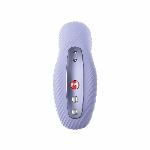 Накладний вібратор Fun Factory LAYA III soft violet, ефект постукування пальцем - мініатюра 11