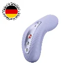 Накладний вібратор Fun Factory LAYA III soft violet, ефект постукування пальцем - мініатюра 1