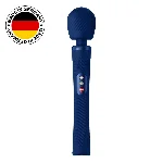 Вібромасажер Fun Factory VIM Vibrating Wand midnight blue, суперпотужний та легкий, до 6 годин роботи - мініатюра 1