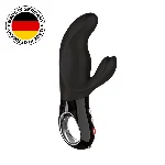Вібратор-кролик Fun Factory MISS BI black, 2 незалежні мотори, діаметр 4,2 см - мініатюра 1