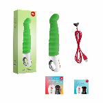 Вібратор точки G Fun Factory PATCHY PAUL fresh green, гнучкий, 12 режимів - мініатюра 2