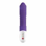 Вібратор для точки G Fun Factory TIGER violet, ребристий, підходить для анальної стимуляції - мініатюра 2