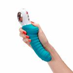 Вібратор для точки G Fun Factory TIGER petrol, ребристий, підходить для анальної стимуляції - мініатюра 6