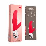 Вібратор-кролик для точки А Fun Factory LADY BI india red, 2 мотори, 12 режимів - мініатюра 4