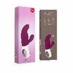 Вібратор-кролик Fun Factory MISS BI grape/white, 2 незалежні мотори, діаметр 4,2 см - мініатюра 7