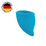 Менструальна чаша Fun Factory FUN CUP SIZE A, бірюзова, багаторазова, діаметр 4 см, об’єм 20 мл - мініатюра 1