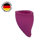 Менструальна чаша Fun Factory FUN CUP SIZE B, бордова, багаторазова, діаметр 4,3 см, об’єм 30 мл - мініатюра 1