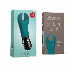 Вібратор для пеніса Fun Factory MANTA deep sea blue/black, підходить для парних ігор - мініатюра 2