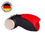Мастурбатор для головки пеніса Fun Factory COBRA LIBRE II black/red, 2 мотори, гра без рук - мініатюра 1