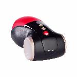 Мастурбатор для головки пеніса Fun Factory COBRA LIBRE II black/red, 2 мотори, гра без рук - мініатюра 3