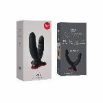 Подвійний фалоімітатор Fun Factory RYDE black, гнучкі стовбури, присоска - мініатюра 2