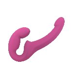 Безремінний страпон Fun Factory SHARE LITE blackberry, регульований, полегшена модель - мініатюра 1
