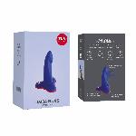 Фалоімітатор Fun Factory LIMBA FLEX S, синій, гнучкий, з ефектом пам’яті, підходить для точки G - мініатюра 3