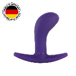 Анальна пробка Fun Factory BOOTIE S, фіолетова, діаметр 2,8 см, тонкий обмежувач - мініатюра 1