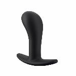 Анальна пробка Fun Factory BOOTIE S, чорна, діаметр 2,8 см, тонкий обмежувач - мініатюра 5