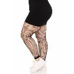 Колготки без стопи Leg Avenue Industrial Net footless tights, 1X/2X, чорні, в сітку - мініатюра 4