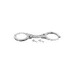 Строгі металеві наручники Fetish Tentation Soft adjustable metal wrist cuffs - мініатюра 3