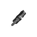 Повідець із нашийником Fetish Tentation Premium Patent Leather Choker & Leash - мініатюра 2