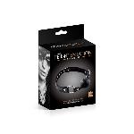 Кляп Fetish Tentation Premium Leather gag with silicone ball Black - мініатюра 2