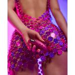 Вакуумний кліторальний стимулятор Love To Love DREAMER – IRIDESCENT BERRY, пестощі язичком, пульт - мініатюра 2