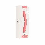Смарт-вібратор з пульсацією Svakom Ava Neo Peach Pink, 15 режимів роботи, водонепроникний - мініатюра 2