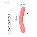 Смарт-вібратор з пульсацією Svakom Ava Neo Peach Pink, 15 режимів роботи, водонепроникний - мініатюра 9