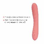 Смарт-вібратор з пульсацією Svakom Ava Neo Peach Pink, 15 режимів роботи, водонепроникний - мініатюра 5