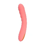 Смарт-вібратор з пульсацією Svakom Ava Neo Peach Pink, 15 режимів роботи, водонепроникний - мініатюра 1