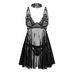 Бебі-дол Obsessive Donarella babydoll & thong XS/S - мініатюра 3